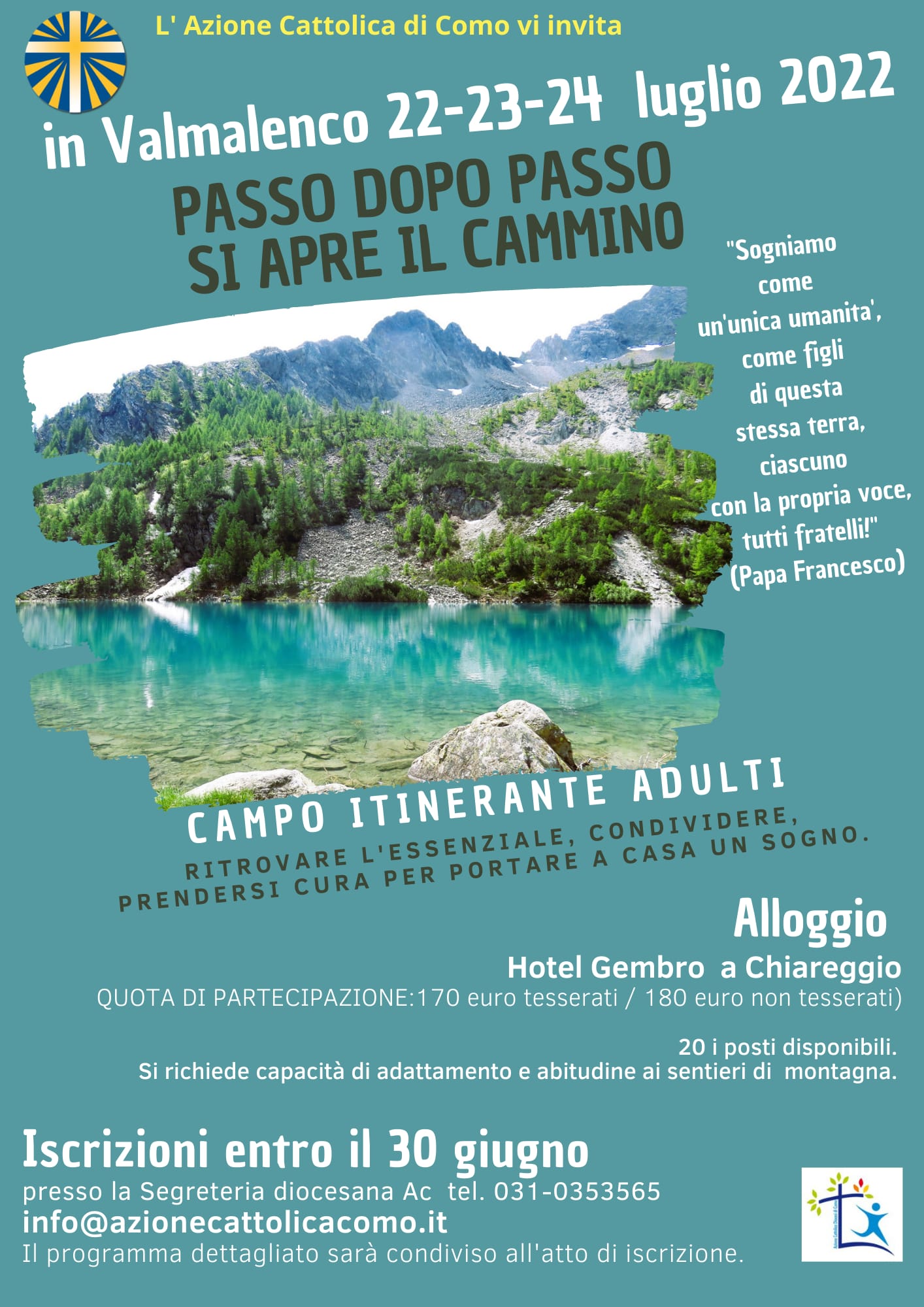AC - Campo Itinerante - Valmalenco