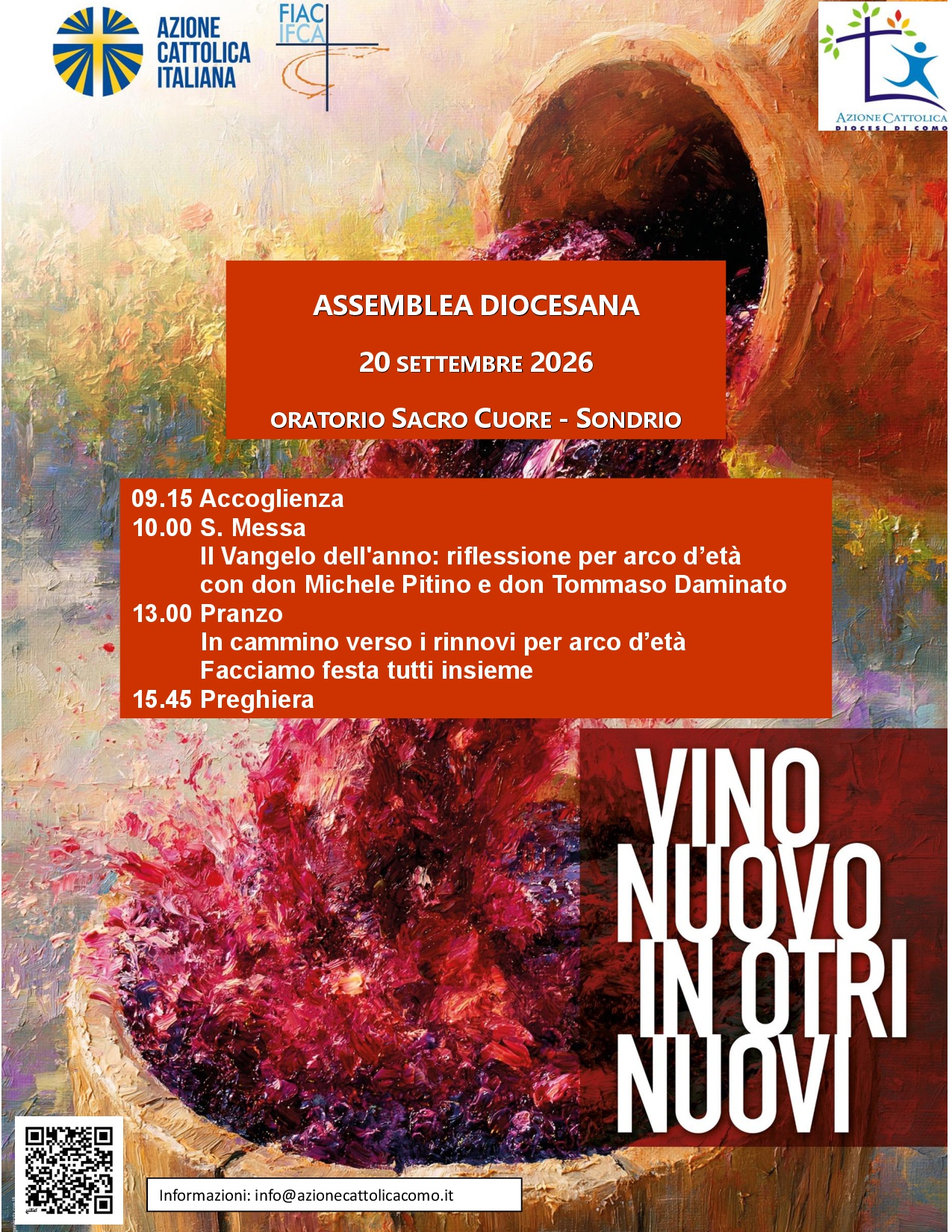 AC - festa di inizio anno - 20 settembre 2026 - Sondrio