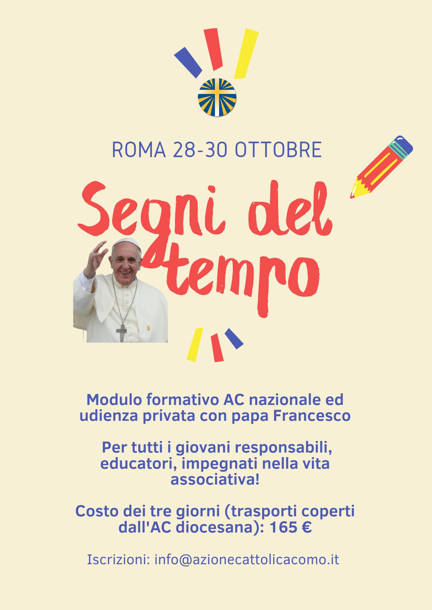 AC - incontro nazionale per i giovani responsabili, educatori, impegnati nella vita associativa