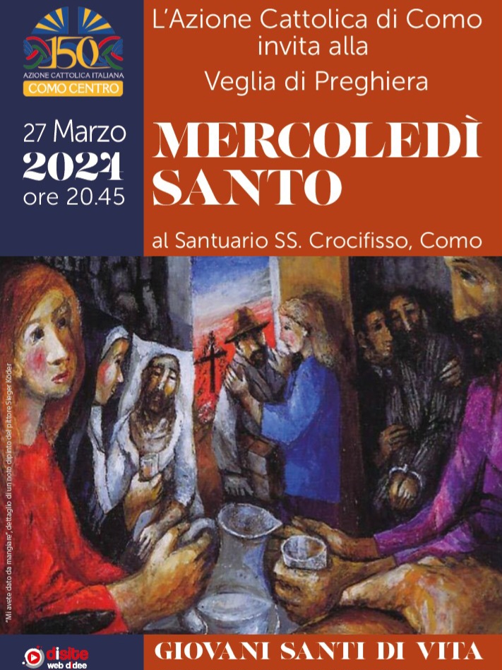 AC - preghiera mercoledì santo - Como città - 27 marzo 2024 - ore 20.45