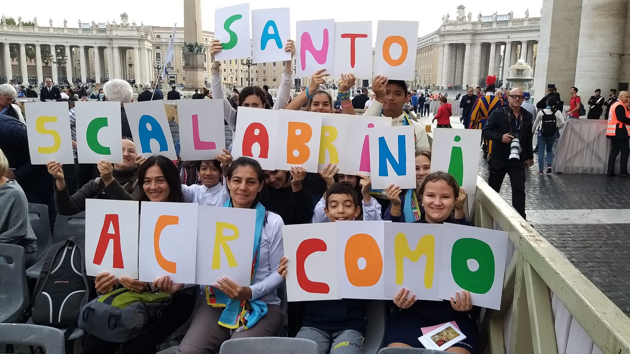 ACR -  a Roma con il Papa per la canonizzazione del Beato Scalabrini