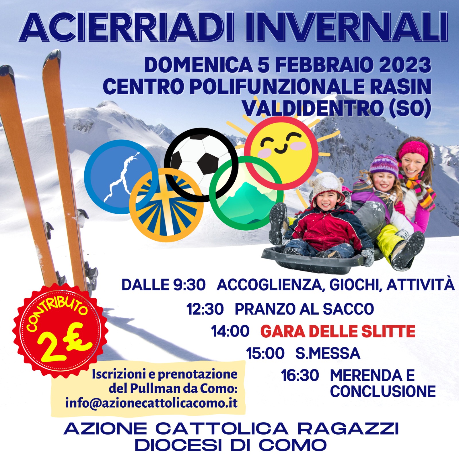 ACR - I convegni ACR si sdoppiano!!!! Olimpiadi invernali ed estive 
