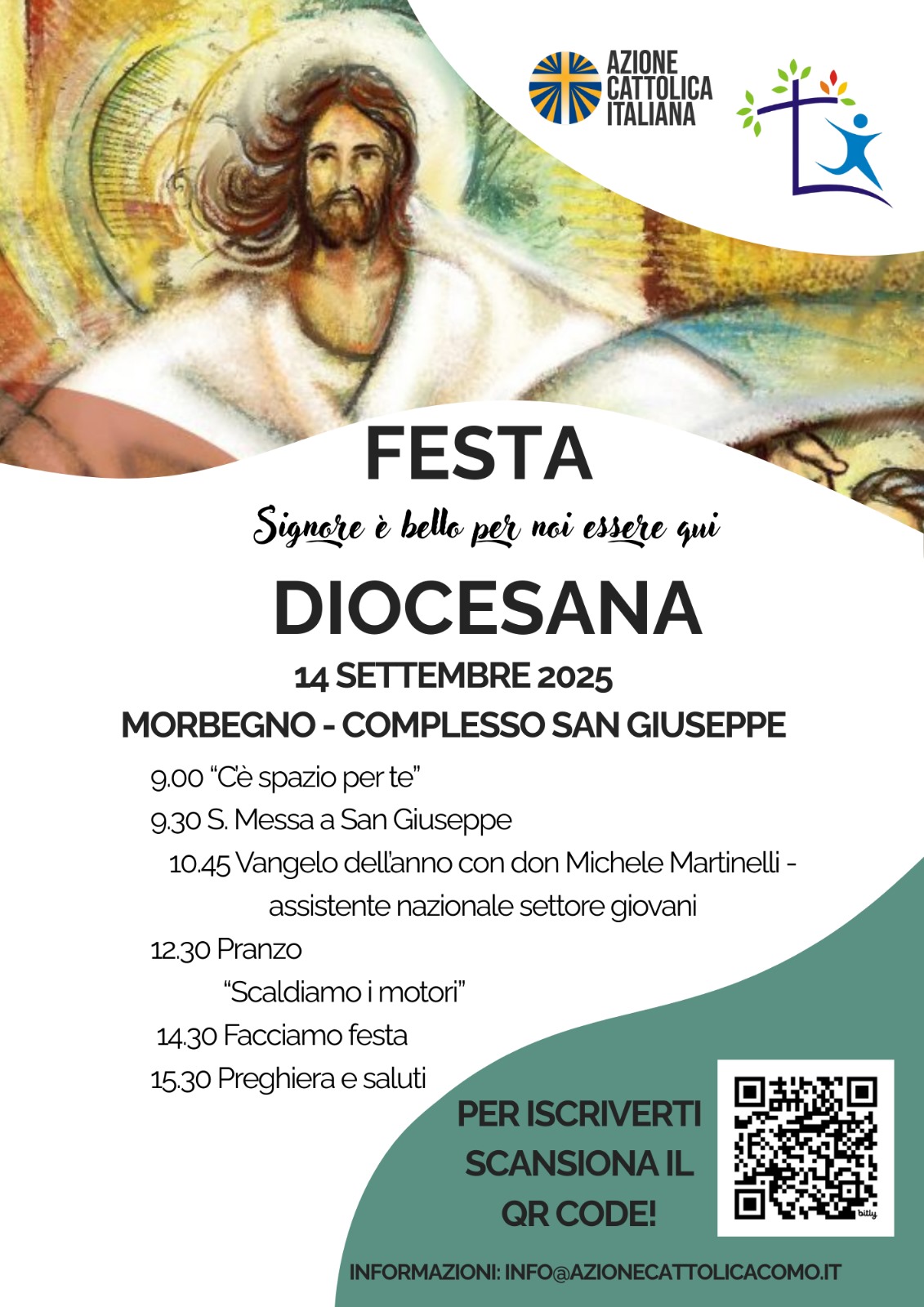 Festa di inizio anno e ritrovo dei campi -13 e 14 settembre a Morbegno (SO)