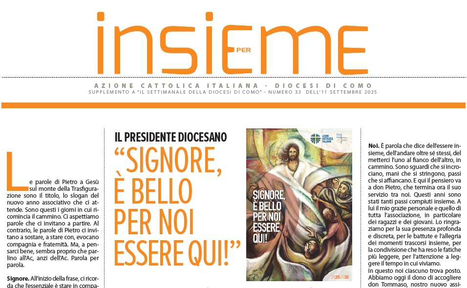 Insieme - settembre 2025